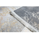 Tappeto LUCE 84 moderno Ornamento vintage - Structural grigio / mostarda