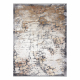 Moderní koberec LUCE 74 Dlažba cihlový vintage - Strukturální šedá / hořčice