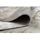 Tapete LUCE 74 moderno Pavimentação tijolo vintage - Structural cinzento / mostarda
