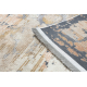 Modern LUCE 74 Teppich Pflasterung Backstein vintage - Strukturell grau / Senf