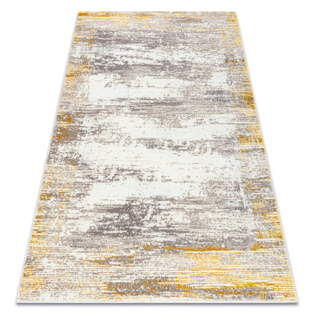 Carpet CORE W9775 Frame, Shaded - structural two levels of fleece, ivory / beige