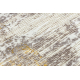 Alfombra CORE W9775 Marco, sombreado - estructural, dos niveles de vellón, marfil / beige