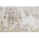 килим CORE W9775 Рамка, Затінений - структурний, два рівні флісу, слонової кістки / бежевий / рожевий