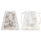 килим CORE W9784 Розета Винтаге - структурни, две нива на руно, бежово