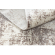 килим CORE W9784 Розетка Вінтаж - структурний, два рівні флісу, бежевий