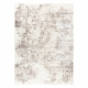 Kilimas CORE W9786 Abstrakcijos vintažas - Struktūrinis, dviejų sluoksnių vilna, smėlio spalvos 