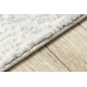 Carpet CORE W9786 Abstraction - structural, two levels of fleece, beige