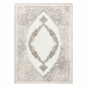 Carpet CORE 8111 Ornament Vintage - structural, two levels of fleece, beige