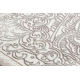 Tepih CORE 8111 Ornament Berba - strukturna, dvije razine runo, bež