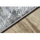 Moderní koberec LISA AA611A 56 geometrický vintage - Strukturální béžový / šedá