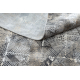 Moderný koberec LISA AA611A 56 geometrický vintage - Štrukturálny béžová / šedá