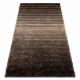 Modern shaggy carpet FLIM 007-B3 Stripes - structural brown