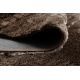 Dywan shaggy FLIM 007-B3 nowoczesny, Pasy - Strukturalny, brązowy