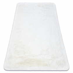 Модерен перален килим TEDDY shaggy, плюшен, много дебел антихлъзгащ слонова кост цвят