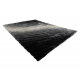 Tappeto moderno FLIM 006-B1 shaggy, Cerchio - Structural grigio