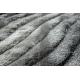 Modern FLIM 006-B1 shaggy szőnyeg, Hullámok - Structural szürke