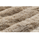 Kilimas purvinas FLIM 007-B2 Šiuolaikinis, Dryžiai - Struktūrinis, smėlio spalvos 