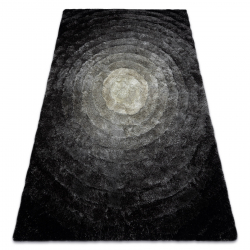 NEPAL 2100 Kreis Teppich natürlich, creme – Wolle, doppelseitig, natur