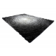 Moderný koberec FLIM 008-B2 shaggy, kruhy - Štrukturálny šedá