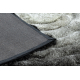 Modern Teppich FLIM 008-B2 shaggy, Kreise - Strukturell grau