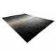 сучасний килим FLIM 007-B6 кошлатий, Смуги - Structural сірий