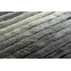 Tapis moderne FLIM 007-B6 shaggy, Rayures - Structural gris