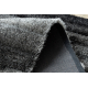 Covor FLIM 007-B6 modern shaggy, dunga - structural gri