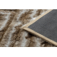 Moderní koberec FLIM 010-B1 shaggy, bludiště - Strukturální béžový