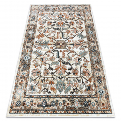Tapis BONO 8437 cercle Des nuages, ciel, gris clair / crème