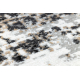 Bathroom rug SYNERGY, glamour, non-slip, soft - lurex black