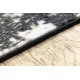 Bathroom rug SYNERGY, glamour, non-slip, soft - lurex black