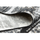 Bathroom rug SYNERGY, glamour, non-slip, soft - lurex black