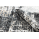Bathroom rug SYNERGY, glamour, non-slip, soft - lurex black