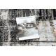 Bathroom rug SYNERGY, glamour, non-slip, soft - lurex black
