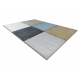 Tappeto da bagno SUPREME STONES, pietre, antiscivolo, morbido - grigio