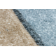 Tappeto da bagno SUPREME STONES, pietre, antiscivolo, morbido - grigio