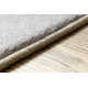 Tappeto da bagno SUPREME STONES, pietre, antiscivolo, morbido - grigio