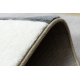 Tappeto da bagno SUPREME STONES, pietre, antiscivolo, morbido - grigio
