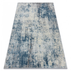 Tapis de salle de bain SUPREME STONES, des pierres, antidérapant, doux - blanc