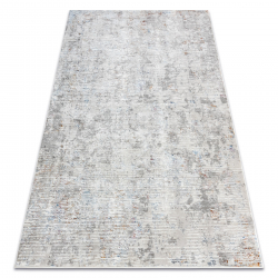 Килимок для ванної SUPREME WAVES, Хвилі, протиковзкий, м'який - чорний