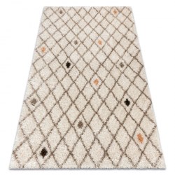 Alfombra de baño SANTA, plano, antideslizante, suave - blanco