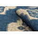 Alfombra de baño SUPREME círculo LINES, líneas, antideslizante, suave - negro