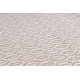 Fonott sizal flat szőnyeg 48603/526 Szemek krém rózsaszín