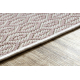 Covor antiderapant DURA 7869 exterior, interior - maro
