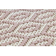 Teppich FLAT 48603/526 Augen - creme rosa