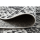 Styginių kilimas SIZAL SION Gyvatės oda 22162 plokščias audimas ecru / juoda
