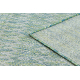 Teppich SISAL SION aztekisch 22184 Diamanten flach gewebt grün / blau / ecru