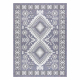 Sisal tapijt SION azteeks 3007 plat te weven blauw / roze / ecru