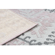 Tappeto SIZAL SION azteco 3007 tessuto piatto rosa / ecru