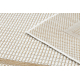 Teppich, Läufer SISAL SION Rahmen 21782 flach gewebt ecru / beige